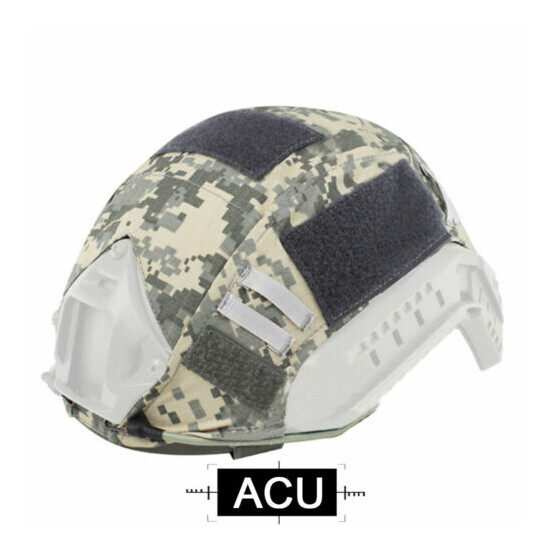 Tactical Camo Helmet Cover Skin For Airsoft Protective Gear BJ PJ MH Fast Helmet {11}