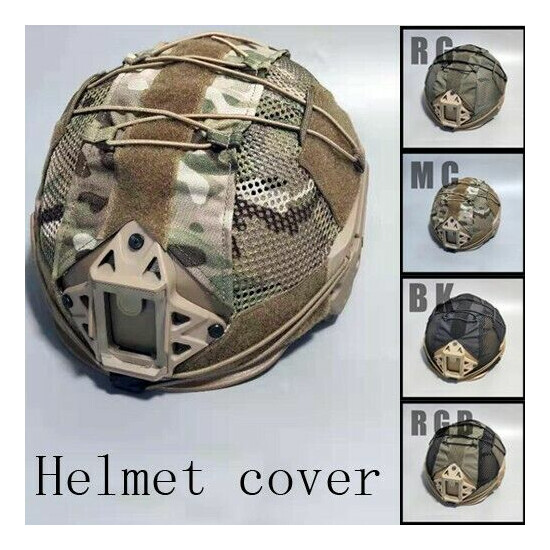 Tactical Helmet Cover Skin Nylon Cloth w/ Hook & Loop For WENDY Tactical Helmet {1}