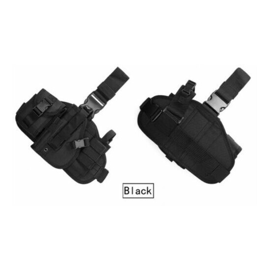 Outdoor Adjustable Hunting Molle Tactical Pistol Gun Holster Bullet Pouch Holder {52}