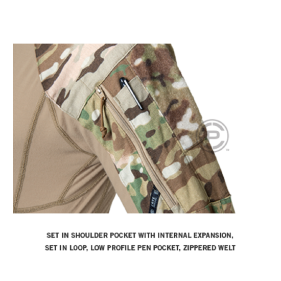 Crye Precision G4 Combat Shirt - Multicam - Medium Short {3}