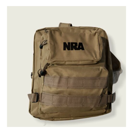 New NRA TACTICAL BACKPACK National Rifle Gun Ammo Hunting Shooting Camping Bag {1}