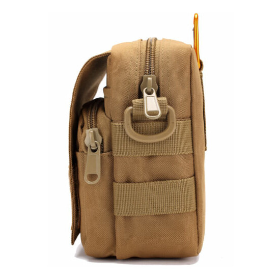 Tactical Molle Pouch EDC Belt Waist Fanny Military Waist Bags Pack Bag Pocket {6}