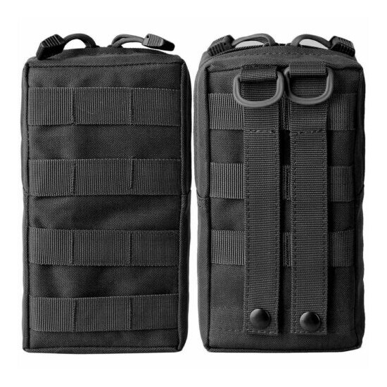Molle Pouch Multi-Purpose Compact Tactical Waist Bags Small Utility Pouch Pocket {1}