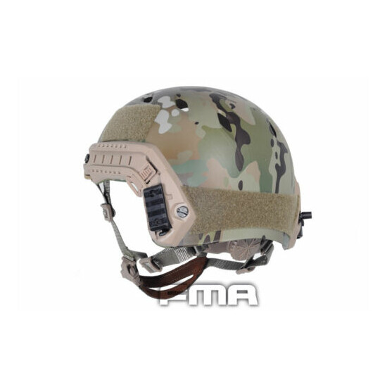 FMA Tactical Jump Helmet Multicam Fast BJ Airsoft Paintball Helmet TB472 {4}