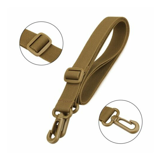 Tactical Shoulder Strap 61.02*1.49in Nylon Adjustable Replacement Straps Durable {6}