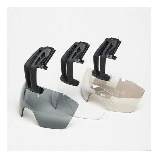 FMA 3mm Lens Wind Goggles Visor Shroud Mount Fixed Arm for Caiman Helmet Antifog {4}