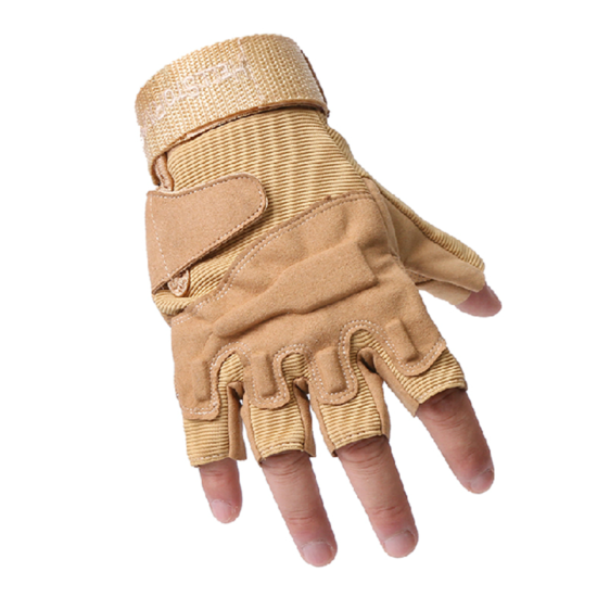 Half Finger Tactical Gloves Men's Army Military Combat Hunting Shooting Airsoft {12}