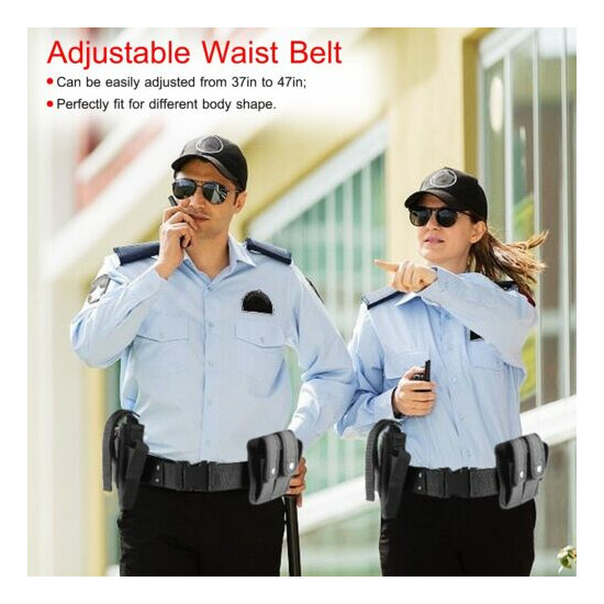 Tactical Police Security Nylon Belt Guard Modular Enforcement Equipment Duty New {4}