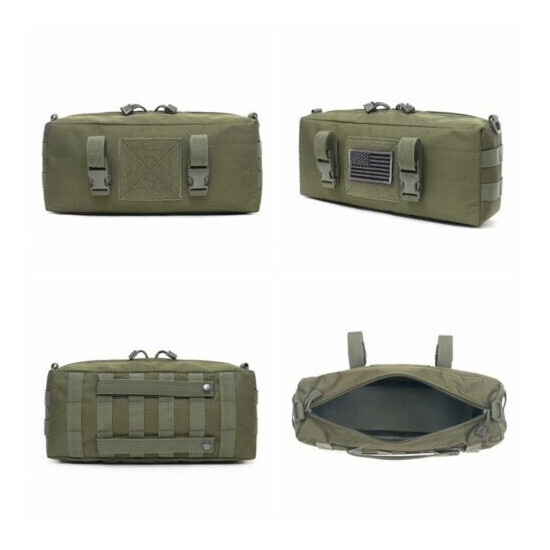 Outdoor Tactical Molle Pouch Waist Pack Multifunction Large Capacity Waist Bag {6}