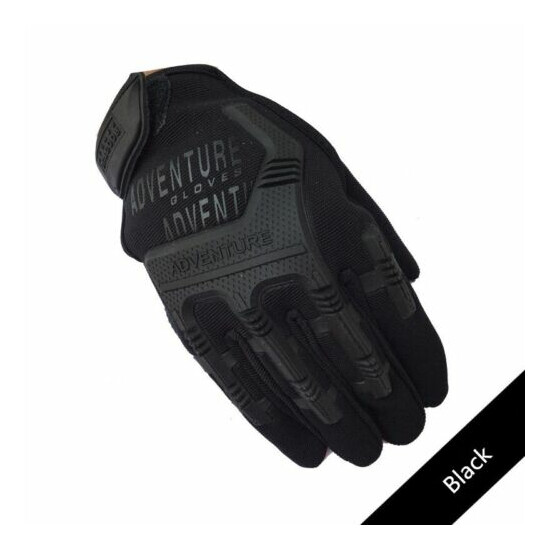 Military Troops Tactical Gloves Lightweight Microfiber Nylon Viscose Full Finger {15}