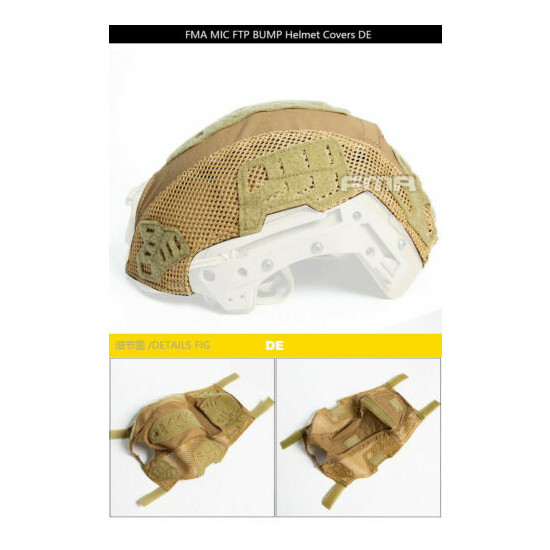 FMA Airsoft Helmet Cover MIC FTP BUMP Wendy EX Helmet Skin TB1412 {14}