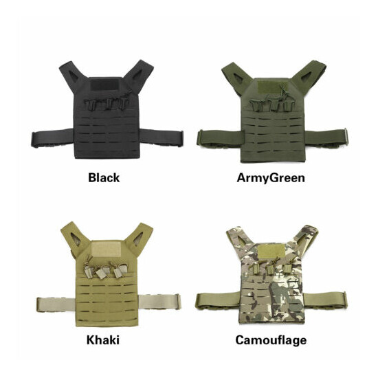 Kids Military armor Army JPC Vests Combat Tactical Vest Molle Plate Carrier Vest {1}