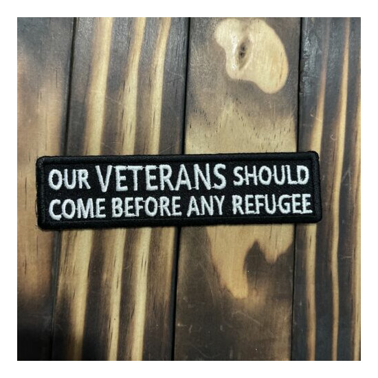 Our Veterans Should Come Before Any Refugee Patch {2}
