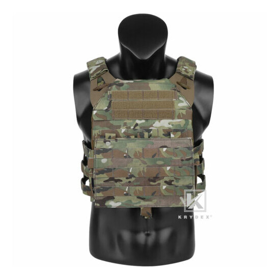 KRYDEX JPC 2.0 Jump Plate Carrier MOLLE Panel Tactical Body Armor Vest Camo {3}