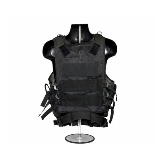 Tactical Hunting Shooting Vest Handgun Holster, Molle, Pouches, Choice of Colors {2}