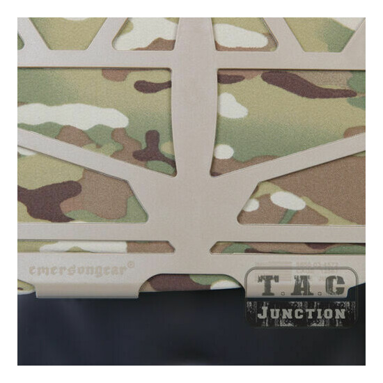 Emerson Tactical Skeleton Armor Frame Plate Carrier Vest + Plates Lightweight {10}