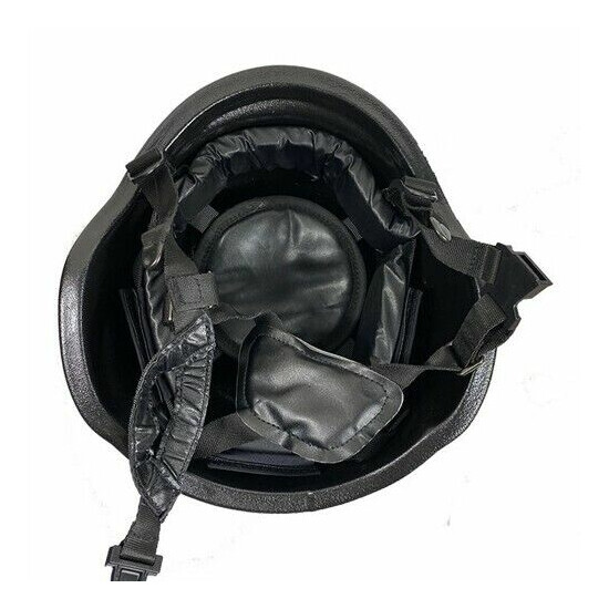 UHMW-PE Ballistic IIIA Bullet Proof BK M88 Full Helmet w/ Face Guard Shield Mask {7}