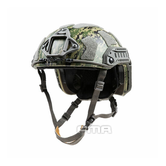 FMA Tactical Airsoft Paintball SF Super High Cut Helmet Protective M/L L/XL {8}