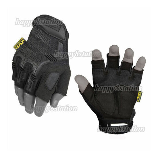 Mechanix Wear M-PACT FINGERLESS Tactical Gloves Army Bike Motorcycle Mechanics {8}