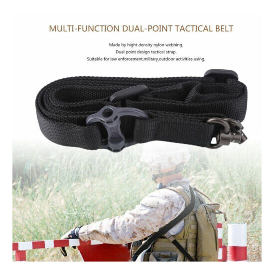Adjust Retro Tactical Quick Detach QD 1 or 2Point Multi Mission 1.2" Rifle Sling {14}