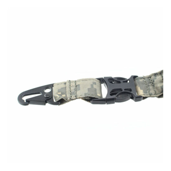Tactical One Single Point Sling Bungee Rifle For Gun Strap Quick Buckle {8}