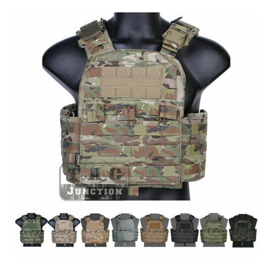 Emerson CPC Tactical Vest Adjustable CAGE Plate Carrier Load-bearing MOLLE Vest {1}