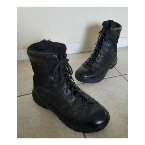 Original S.W.A.T. Men's Air 9 Side Zip Tactical Boots Size 14 Black  {3}