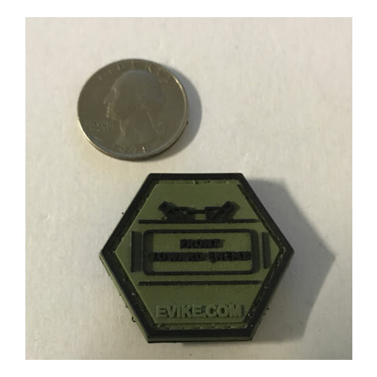 2020 Shot Show Small Morale Patch Evike Front Towards Enemy Claymore Mine {2}