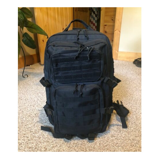 Orca Tactical 40L MOLLE Military Survival Backpack/Rucksack Pack, Black {1}