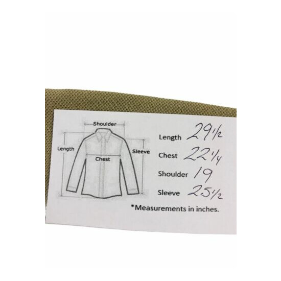 5.11 Tactical Mens Medium Long Sleeve Professional Polo Shirt Tan 42056 NWT {6}