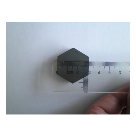 10PCS Boron carbide B4C Bulletproof tiles(50X50X10MM) {2}