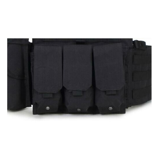 4pcs Tactical Vest Military Mag Holder Molle PC Airsoft Combat Assault Gear Sets {11}