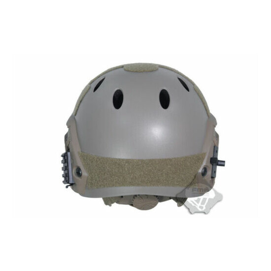FMA Tactical Airsoft Paintball Fast Helmet PJ Helmet Adjustable Tan M/L/XL {8}