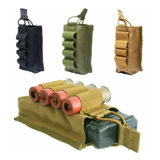 Outdoor Adjustable Hunting Molle Tactical Pistol Gun Holster Bullet Pouch Holder {8}