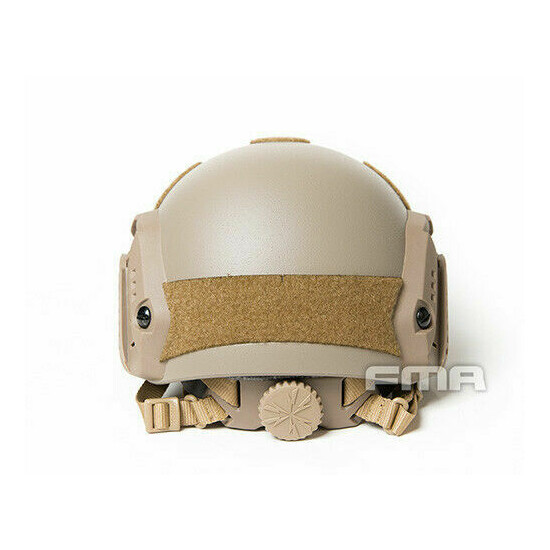  FMA Tactical Maritime Helmet + Plastic L4G24 NVG Mount + Dummy GPNVG 18 BK/DE {17}