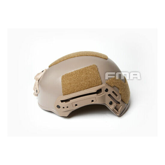 TB1268 FMA Hunting Tactical Helmet Airsoft WTF EX Ballistic Helmet BK/FG/TAN {33}