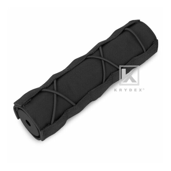 KRYDEX 7inch 18cm Silencer Cover Muffler Head Protector Suppressor Cover Airsoft {9}