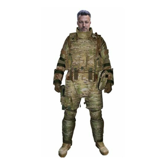 XL Set Body armor Gear defence bulletproof Tactical vest waterproof & pads {1}