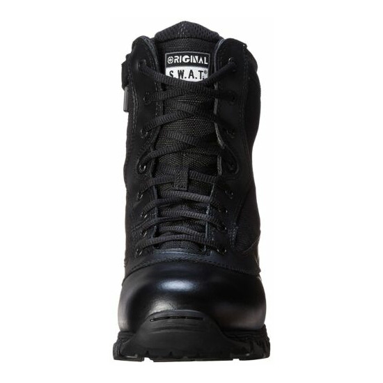 Original S.W.A.T. 131201 Men's Chase 9 Inch Side Zip Tactical Boot, Black USED  {2}