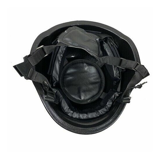 UHMW-PE Ballistic IIIA Bullet Proof BK M88 Full Helmet w/ Face Guard Shield Mask {8}