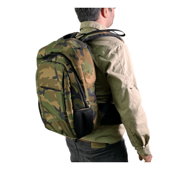 Masada Camouflage Bulletproof Backpack Full Body Armor/Bulletproof Vest (IIIA) {1}