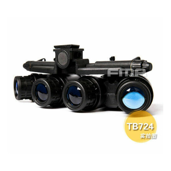 FMA Tactical Airsoft GPNVG 18 NVG Night Vision Goggle DUMMY Model BK TB724 {3}