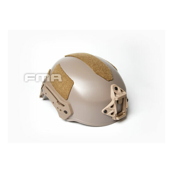 TB1268 FMA Hunting Tactical Helmet Airsoft WTF EX Ballistic Helmet BK/FG/TAN {37}