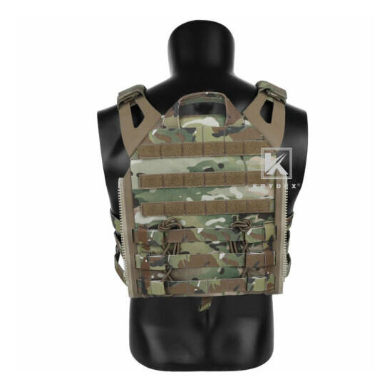 KRYDEX JPC 2.0 Jump Plate Carrier MOLLE Panel Tactical Body Armor Vest Camo {4}