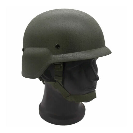 Tactical Airsoft LWH USMC ABS lightweight helmet MICH suspension-OD-SIZE-57-59CM {2}