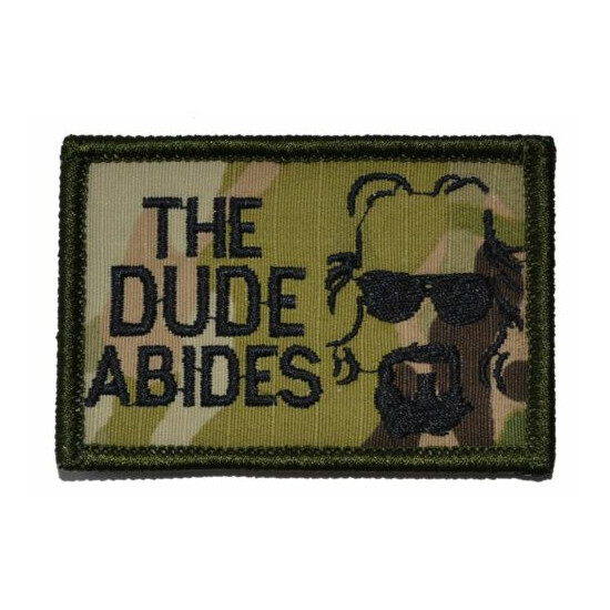 The Dude Abides, The Big Lebowski - 2x3 Patch {12}