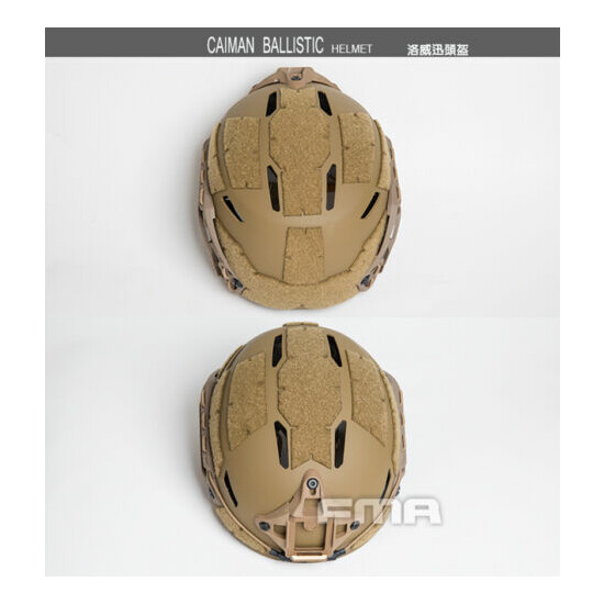 FMA Tactical Airsoft Caiman Ballistic Helmet Space Grey Helmet TB1307A M/L {8}