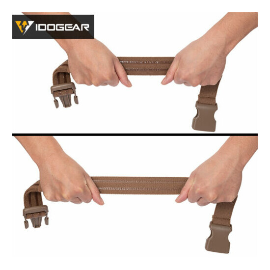 IDOGEAR Tactical Thigh Strap Elastic Band Strap for Thigh Holster Leg Military {3}