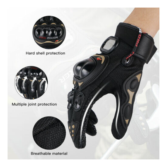Hard Knuckle Outdoor Sports Camping Shooting Hiking Motorcycle Tactical Gloves {4}