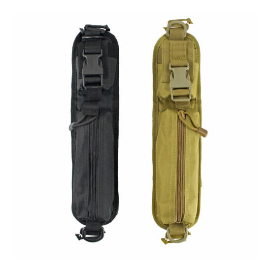 2pcs/set Tactical MOLLE Pouch Shoulder Strap Bag Tools Pouch Backpack Accessory {3}